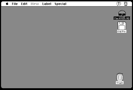 "Opening" a hard disk in the 80's  